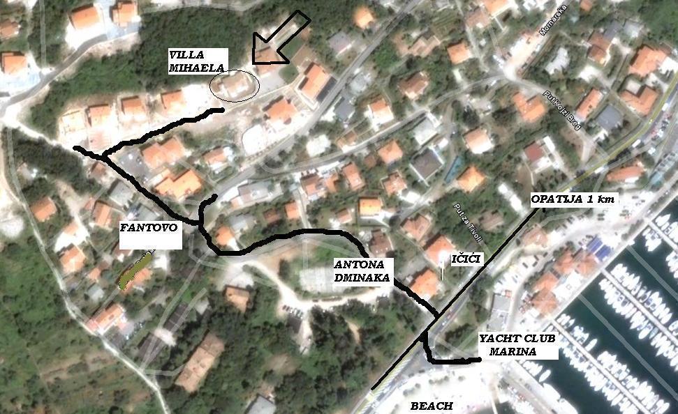 Villa Mihaela Ičići Cameră foto